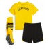 Borussia Dortmund Primera Equipación Niños 2023-24 Manga Corta (+ Pantalones cortos)
